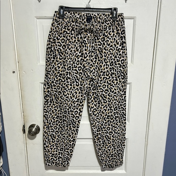 J.Crew Leopard Print Jogger Pants - Picture 1 of 9